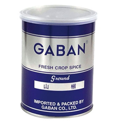 ギャバン)山椒（パウダー）　150g缶