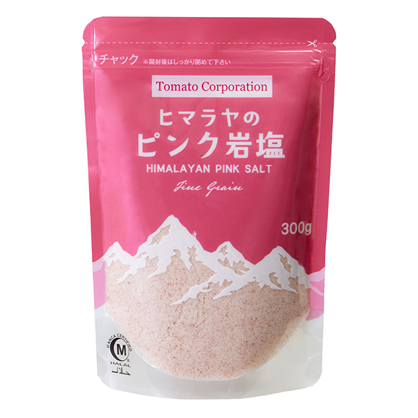 トマトコーポレーション) ヒマラヤのピンク岩塩（スタンドパウチ）　300g