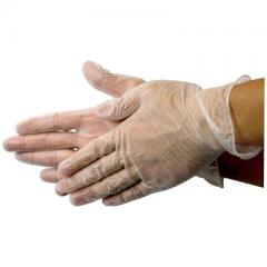 ビニール手袋・プラ手袋とは着脱しやすく油に強い使い捨て手袋