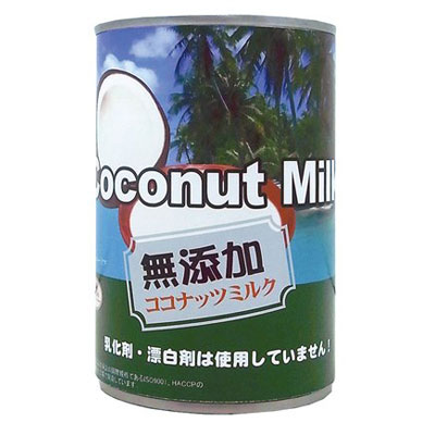 インターフレッシュ)無添加ココナッツミルク　400ml缶
