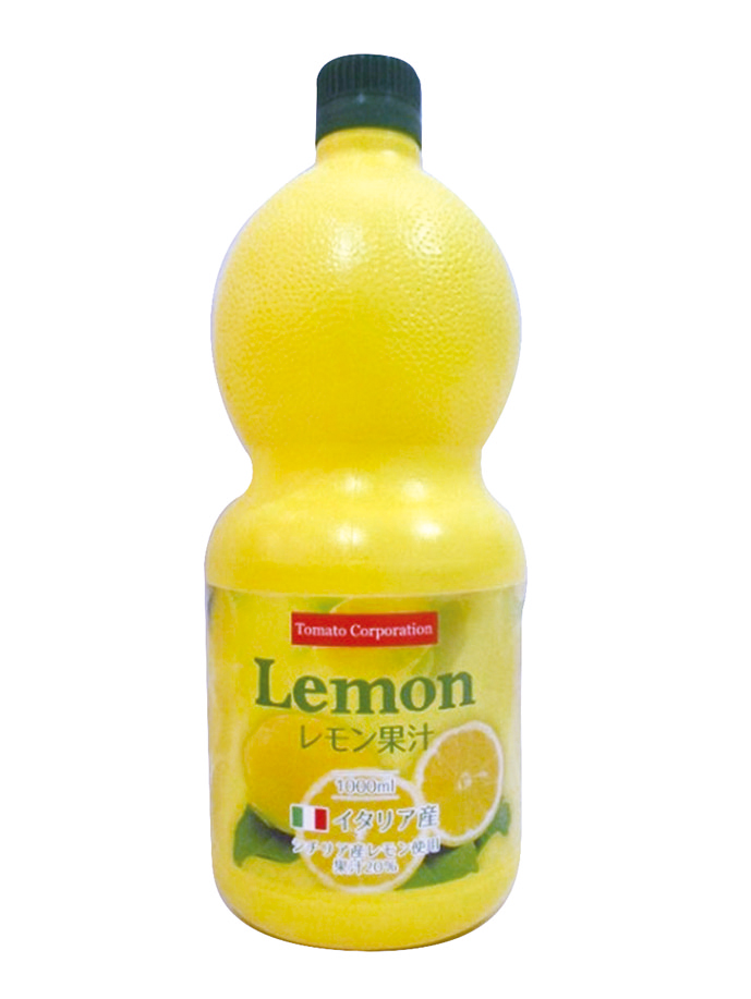 トマトコーポレーション）レモン果汁２０％（イタリア産）1L	