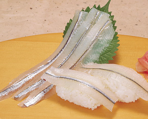 輸入）サヨリスキンレス　１ｋｇ（５００ｇＸ２）４２－５０枚  刺身・寿司ネタ