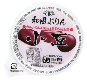 【介護食】カセイ食品）和風ぷりん 小豆55g