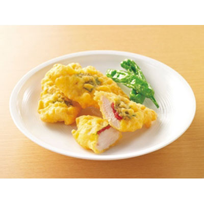 ニチレイ）鶏の天ぷら（梅しそ）850g（25枚入）