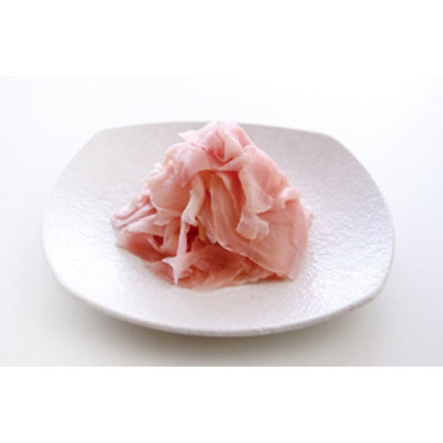 ジェフダ）甘酢生姜（平切）ピンク1.5kg（固形1kg）