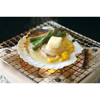 小樽海洋水産）ほたてバター焼き　約１００ｇｘ７個  魚料理