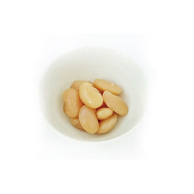 ジェフダ）白花豆　1kg（固形980g）