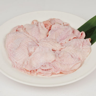 国産）国産鶏皮Ｉ型（首皮）2kg