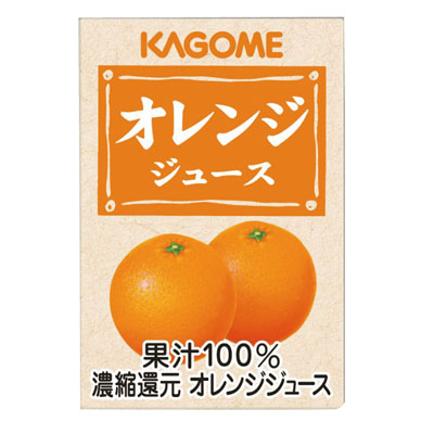 カゴメ)オレンジジュース業務用　100ml×18本入