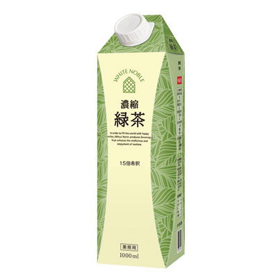 三井農林）濃縮緑茶（ＷｈｉｔｅＮｏｂｌｅ）１０００ｍｌ
