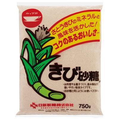 日新製糖)きび砂糖　750g