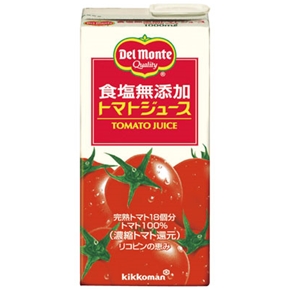 デルモンテ）食塩無添加トマトジュース紙パック１Ｌ