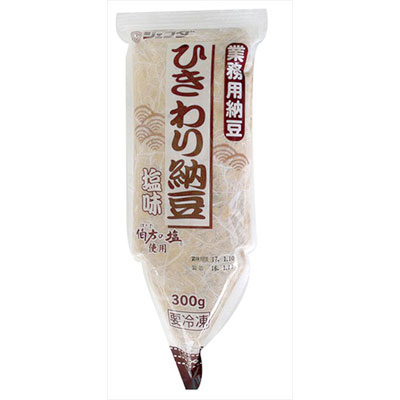 ジェフダ）ひきわり納豆（塩味）300g | 食の専門店通販フードーム