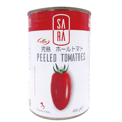 天長食品)TCF 完熟ホールトマト 400g