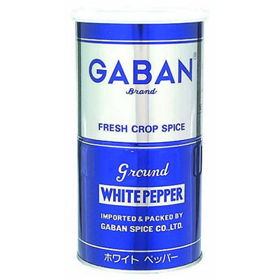 ギャバン)ホワイトペッパー（パウダー）　420g缶