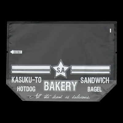 ８９６４　ノッチ付防曇サンド袋　（ベーカリー） 1袋（100枚入）大阪ポリエチレン販売 サンドウィッチ袋