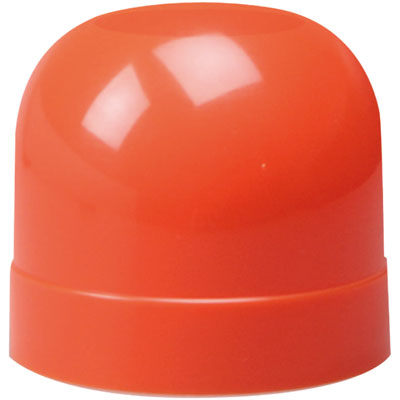 ドレッシング容器　オーバーキャップ　角　オレンジ 1袋（10個入）杉プラスチック工業 ドレッシング容器