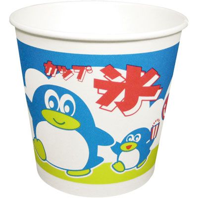 かき氷用カップ　ＳＭ－４００ＰＰ　アベペンギン 1袋（50個入）アベシン かき氷カップ・かき氷容器