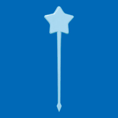 星型ピックス　＃６０　ブルー　６０ｍｍ　バラ（１００本入） 1袋（100本入）アサヒ徳島 ピックス