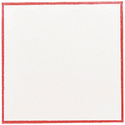赤枠敷紙　厚口　４号　２６－２１０４　１００枚入