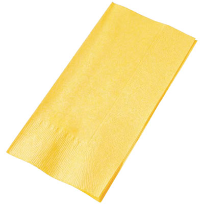 カラー２プライ８折ナプキン　オレンジ　５０枚Ｐ 1袋（50枚入）溝端紙工印刷 ハロウィン