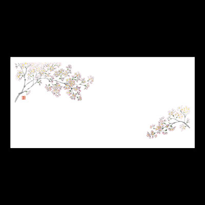 箸置きマット＃４２５９　桜