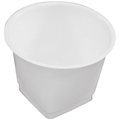 デザート容器　ＲＰ８８－２０５（３Ｅ）　白 1袋（40枚入）リスパック デザートカップ(使い捨て、再利用可)
