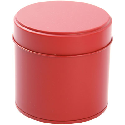 コルン缶　エンジ 1ケース（6個入）静岡製缶 缶
