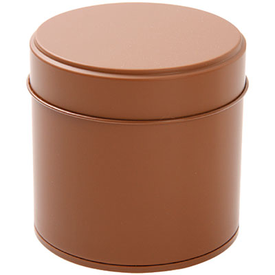 コルン缶　チャイロ 1ケース（6個入）静岡製缶 缶