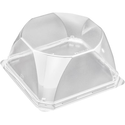 エスコン　蓋　ＡＰＦＮ１４０－１０　透明 1袋（100枚入）スミ 洋菓子容器