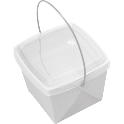 デリメイト　嵌合容器付き　無地　（３点セット） 1袋（20枚入）水野産業 テイクアウト容器(紙箱他)