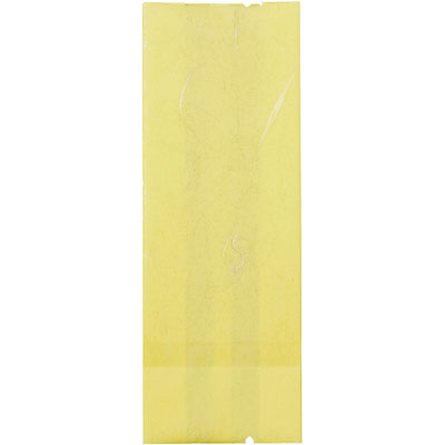 極薄雲竜（中途シール）ＶＫ－３１　黄ベタ 1ケース（500枚入）福重 合掌ガゼット袋
