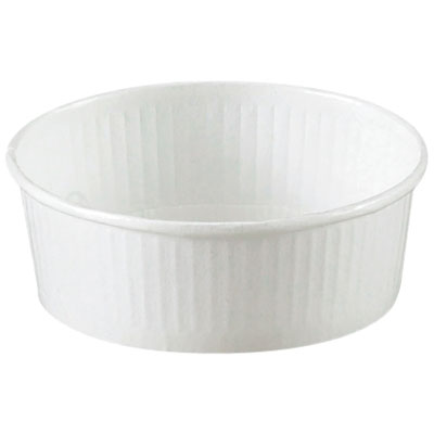 プリーツカップ　５５　白 1袋（100個入）伊藤景パック産業 デザートカップ(使い捨て、再利用可)
