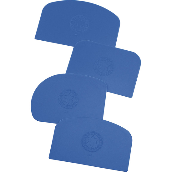 耐熱ドレッジ　小　（４枚組）　ブルー 1個（1個入）江部松商事 スケッパー