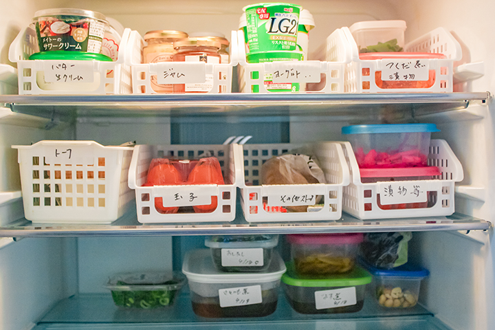 冷蔵庫・冷凍庫の食品「OK収納」